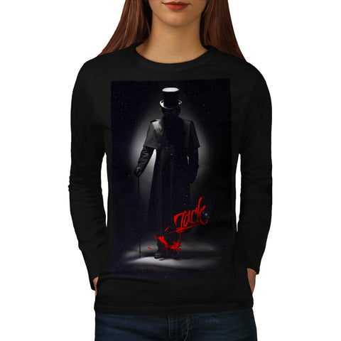 Jack The Ripper Fear Womens Long Sleeve T-Shirt