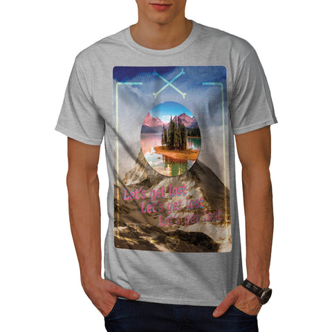 Get Lost Adventure Mens T-Shirt