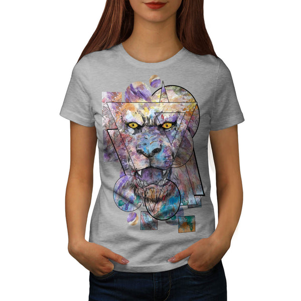 Crazy Gorilla Face Womens T-Shirt