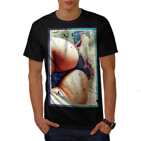 Mind The Gap Thigh Mens T-Shirt