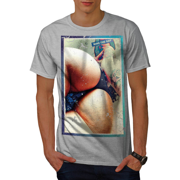 Mind The Gap Thigh Mens T-Shirt