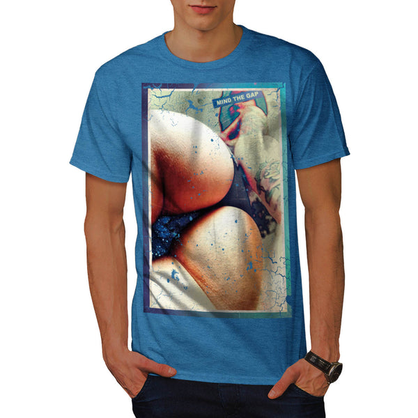 Mind The Gap Thigh Mens T-Shirt