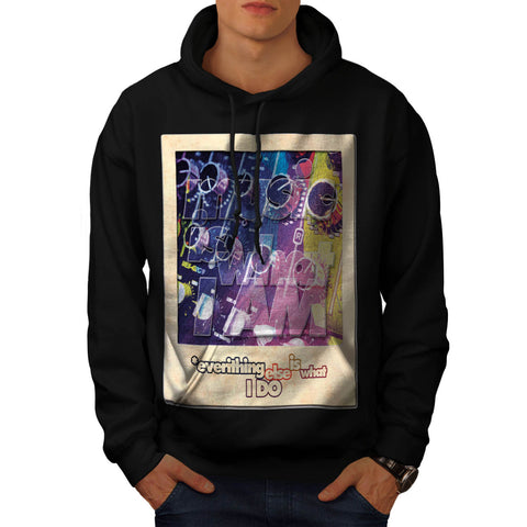 Music Is What I Am Mens Hoodie