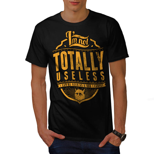 Grumpy Cat Useless Mens T-Shirt