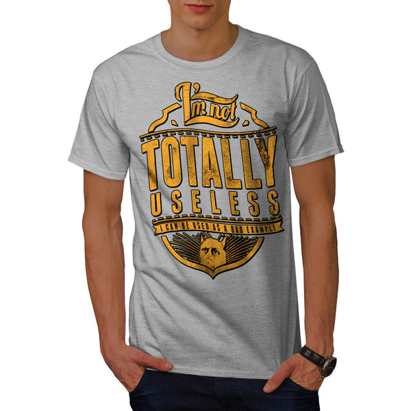 Grumpy Cat Useless Mens T-Shirt