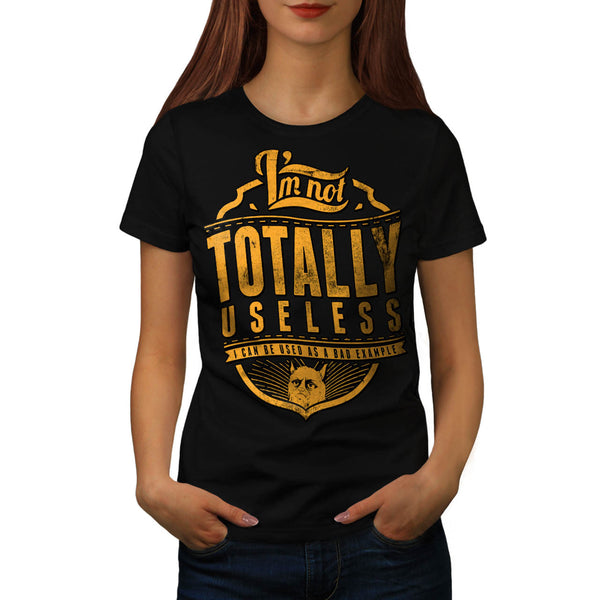 Grumpy Cat Useless Womens T-Shirt