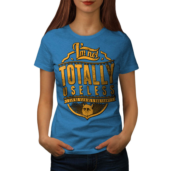 Grumpy Cat Useless Womens T-Shirt