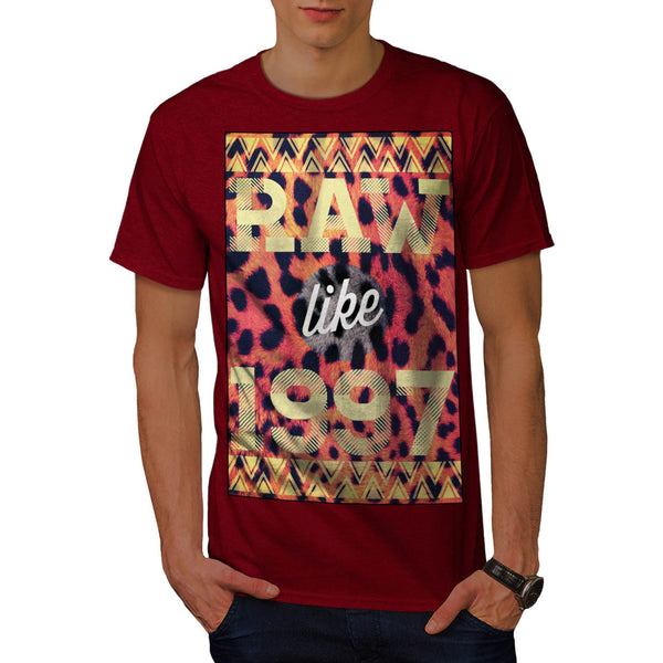 Raw Like 1997 Print Mens T-Shirt