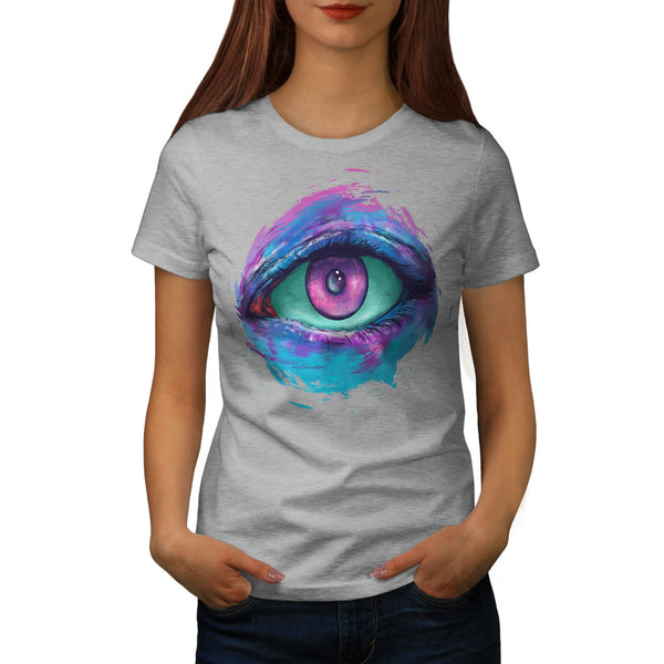 All Seeing Eye Fear Womens T-Shirt