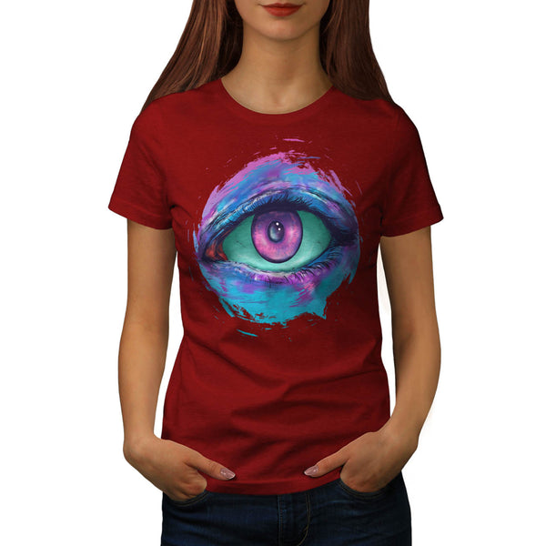 All Seeing Eye Fear Womens T-Shirt