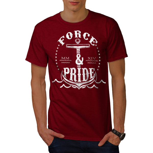Force And Pride Life Mens T-Shirt