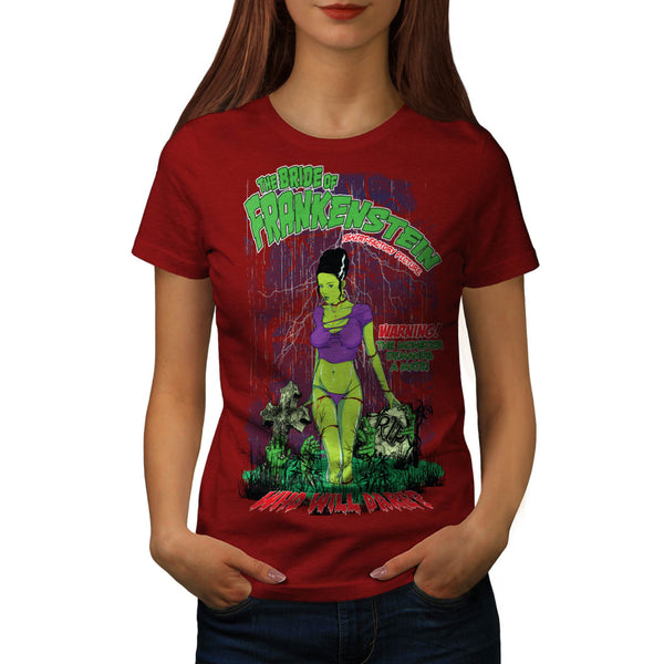 Frankenstein Bride Womens T-Shirt