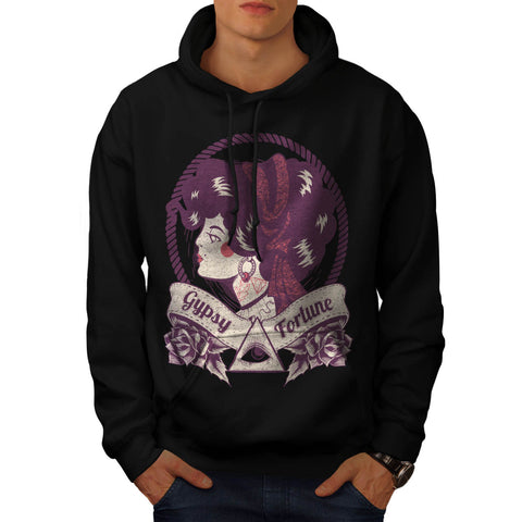Gypsy Fortune Teller Mens Hoodie