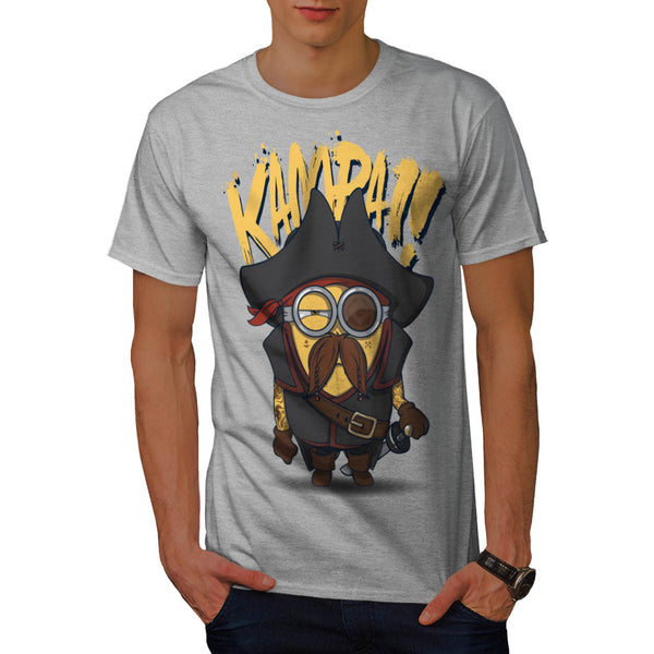 Kampa Minion Pirate Mens T-Shirt