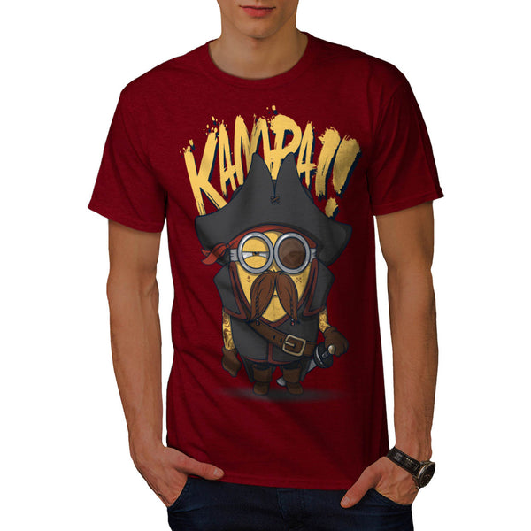 Kampa Minion Pirate Mens T-Shirt