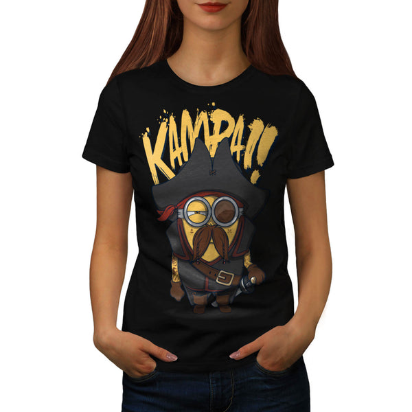 Kampa Minion Pirate Womens T-Shirt
