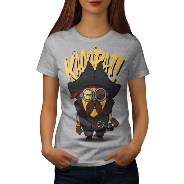 Kampa Minion Pirate Womens T-Shirt