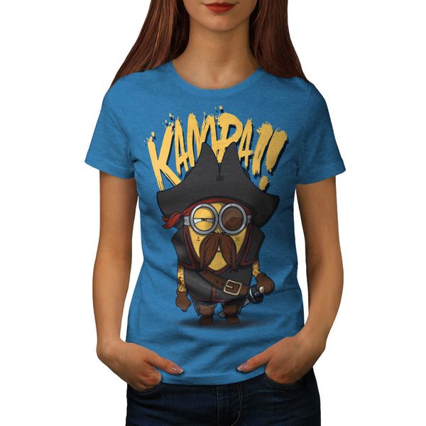 Kampa Minion Pirate Womens T-Shirt