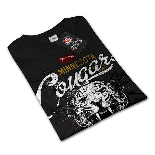 Minnesota Cougar USA Mens Long Sleeve T-Shirt