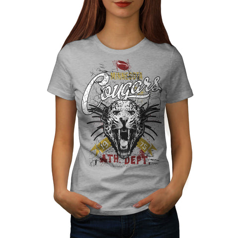 Minnesota Cougar USA Womens T-Shirt
