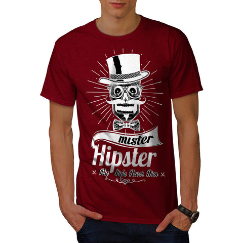 Mister Hipster Style Mens T-Shirt