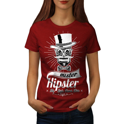 Mister Hipster Style Womens T-Shirt