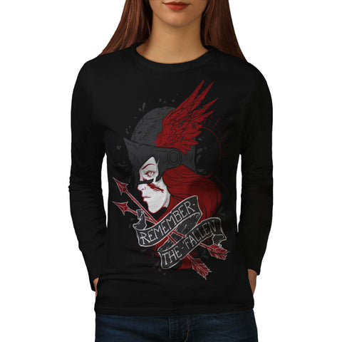 Remember The Fallen Womens Long Sleeve T-Shirt