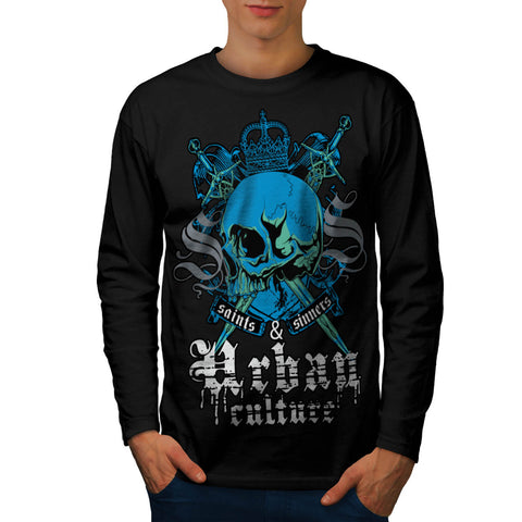 Urban Culture Saint Mens Long Sleeve T-Shirt