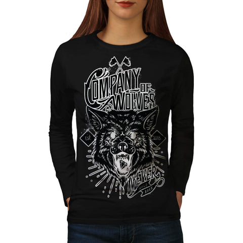 Company Of Wolves US Womens Long Sleeve T-Shirt