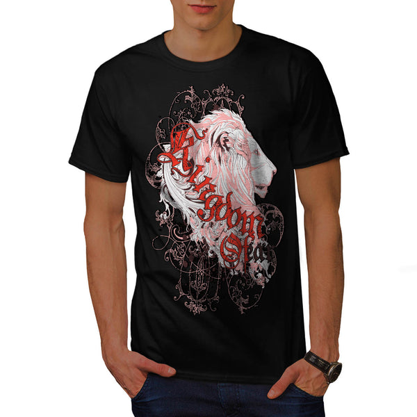 Kingdom Of Fear Lion Mens T-Shirt