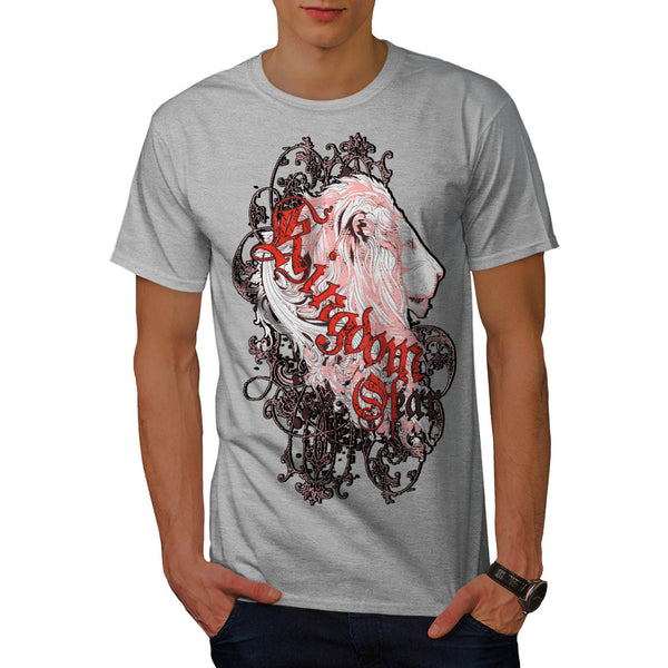 Kingdom Of Fear Lion Mens T-Shirt