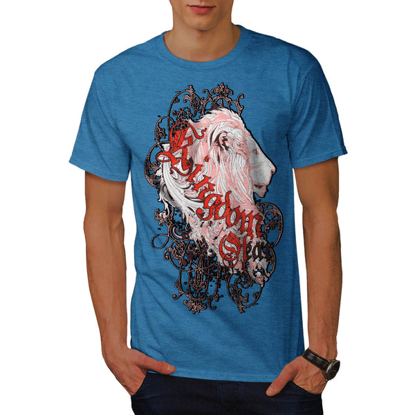 Kingdom Of Fear Lion Mens T-Shirt