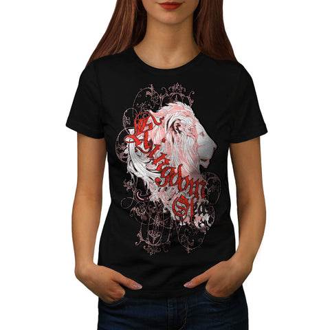 Kingdom Of Fear Lion Womens T-Shirt