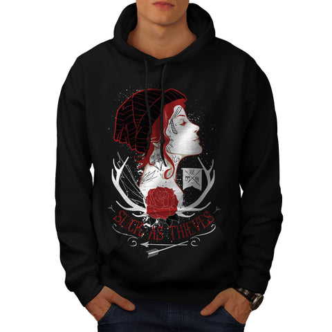 Slick As Thieves USA Mens Hoodie