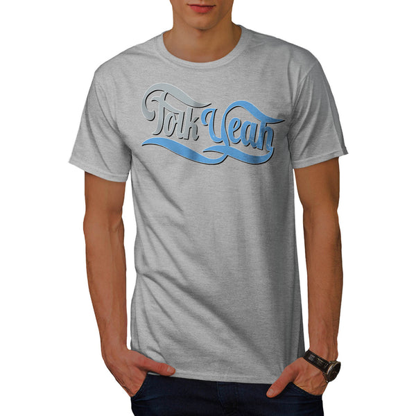 Folk Yeah Music Fun Mens T-Shirt