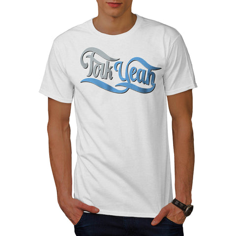 Folk Yeah Music Fun Mens T-Shirt