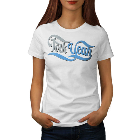 Folk Yeah Music Fun Womens T-Shirt