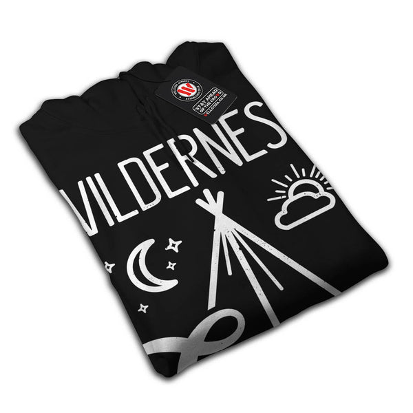 Wilderness Camper Womens Hoodie