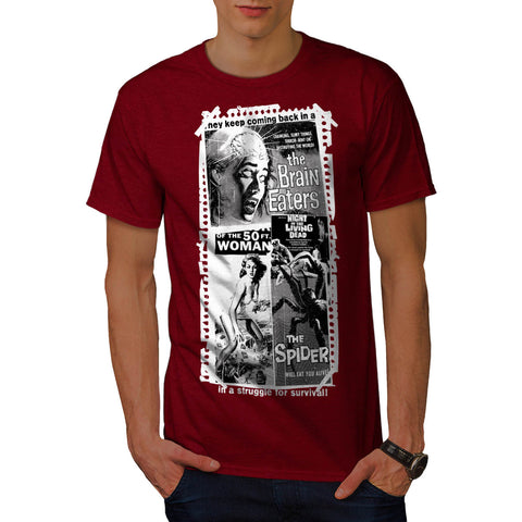 Vintage Horror Film Mens T-Shirt