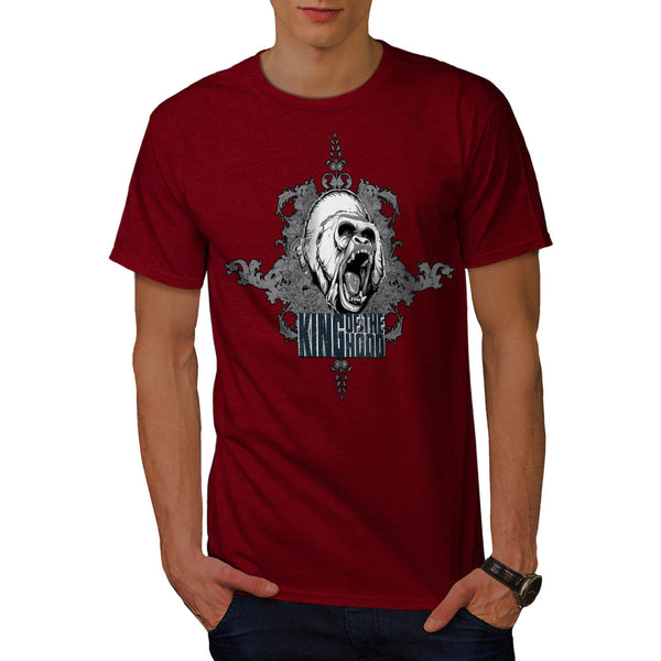 King Of The Hood Apes Mens T-Shirt