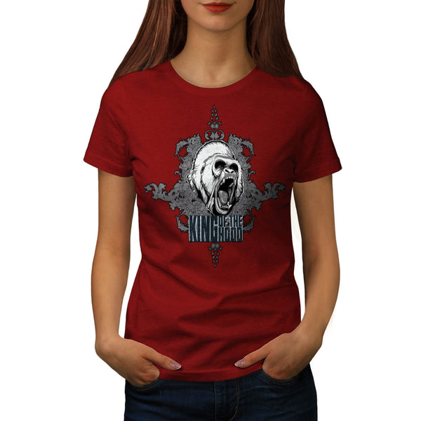 King Of The Hood Apes Womens T-Shirt
