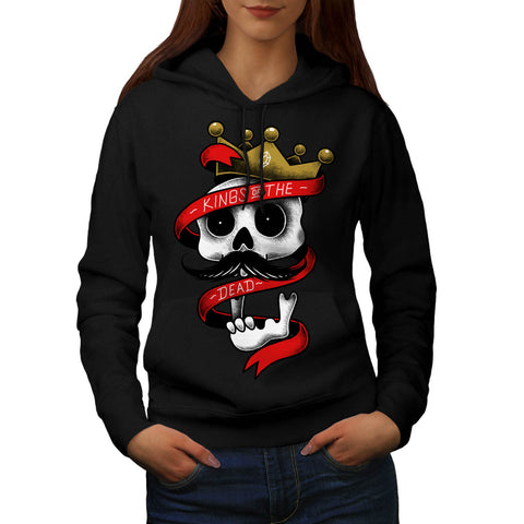 King Of The Dead USA Womens Hoodie