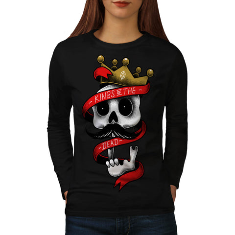 King Of The Dead USA Womens Long Sleeve T-Shirt