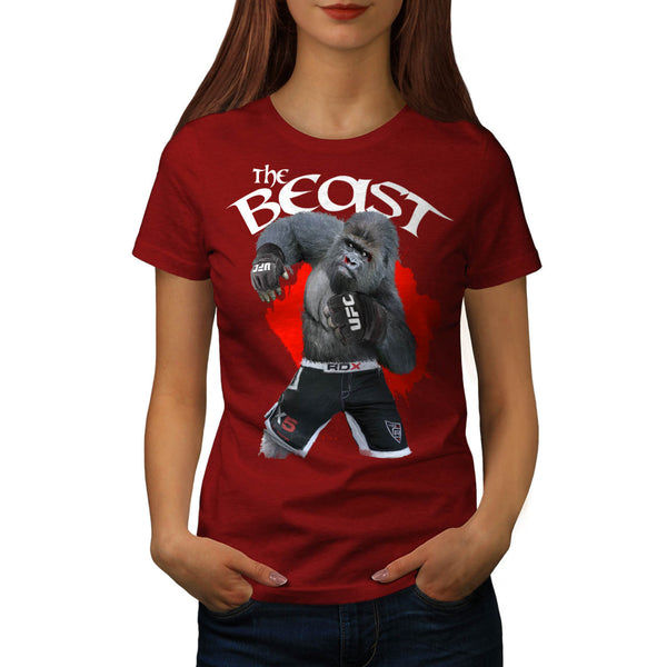 The Beast Gorilla Womens T-Shirt