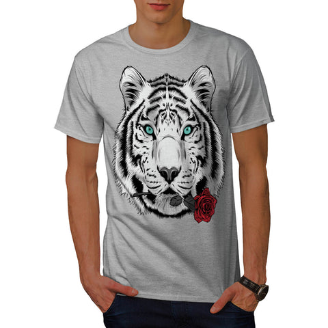 Tiger Face Beauty Mens T-Shirt