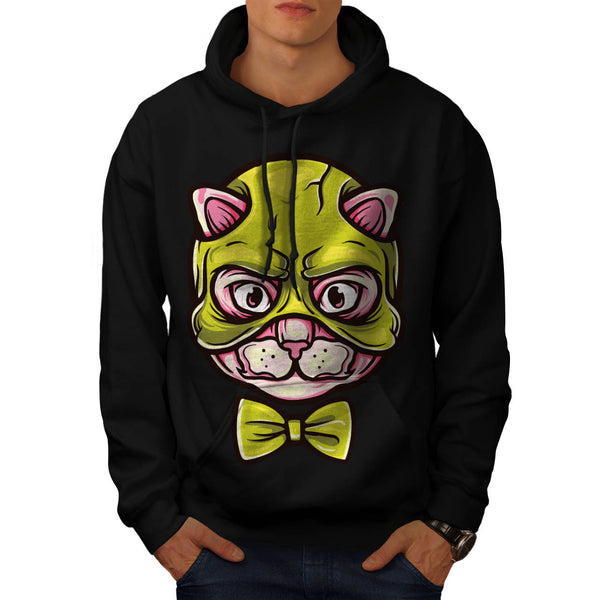 Mystical Cat Face Mens Hoodie