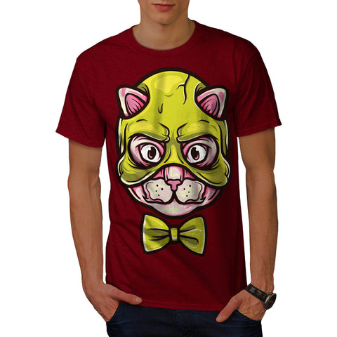 Mystical Cat Face Mens T-Shirt