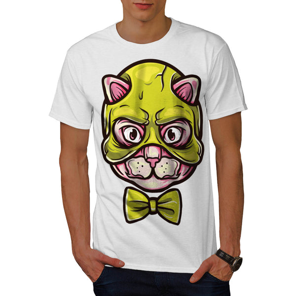 Mystical Cat Face Mens T-Shirt