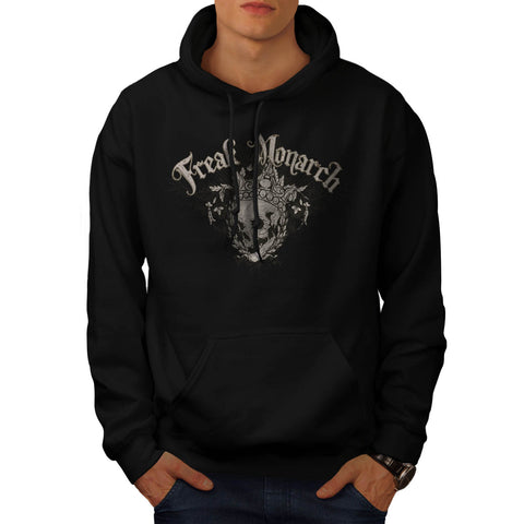 Freak Queen Crown UK Mens Hoodie