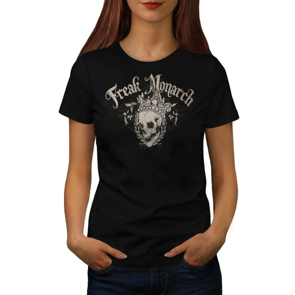 Freak Queen Crown UK Womens T-Shirt